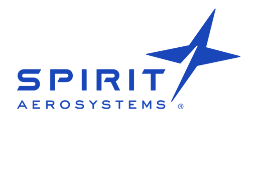 Spirit Aerosystems logo blue
