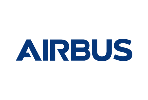 Airbus logo on transparent background